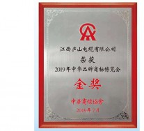 2019年中華商標博覽會金獎